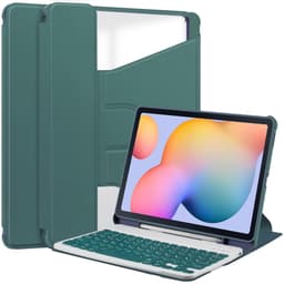 360° Kääntyvä Bluetooth-näppäimistökotelo, yhteensopiva Samsung Tab S6 Lite P610/615/613/619 kanssa