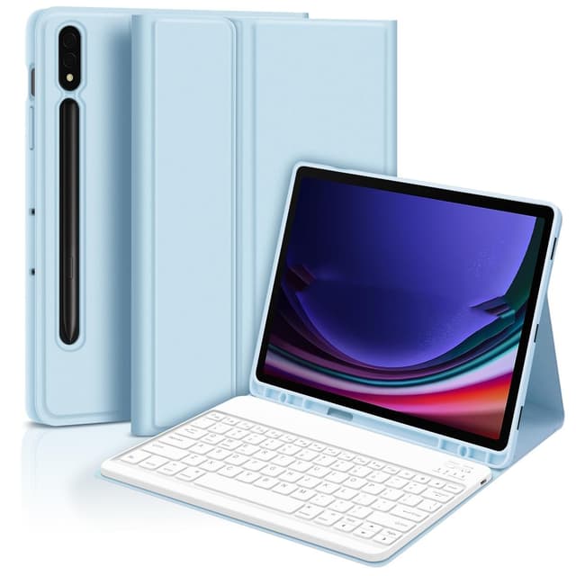 BLUETOOTH TANGENTBORD MED FODRAL FÖR SAMSUNG GALAXY TAB S8+/S8 PLUS 12