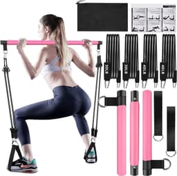 Pilates Tanko Vastuskuminauhoilla - Koko Kehon Kotitreeni
