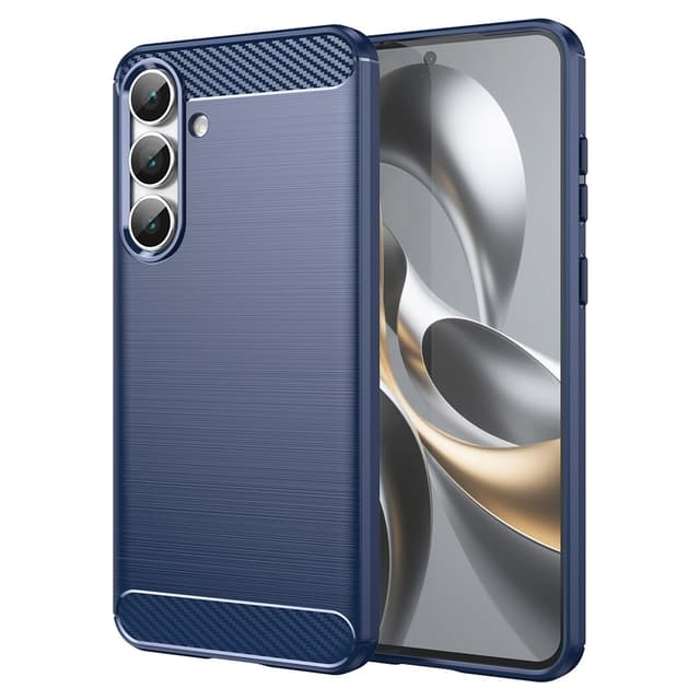 SKALO Samsung S25 FE Armor Carbon Cover - Blå