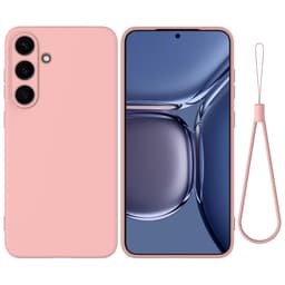 SKALO Samsung S25 FE Ohut Silikoni Suojakuori - Pinkki