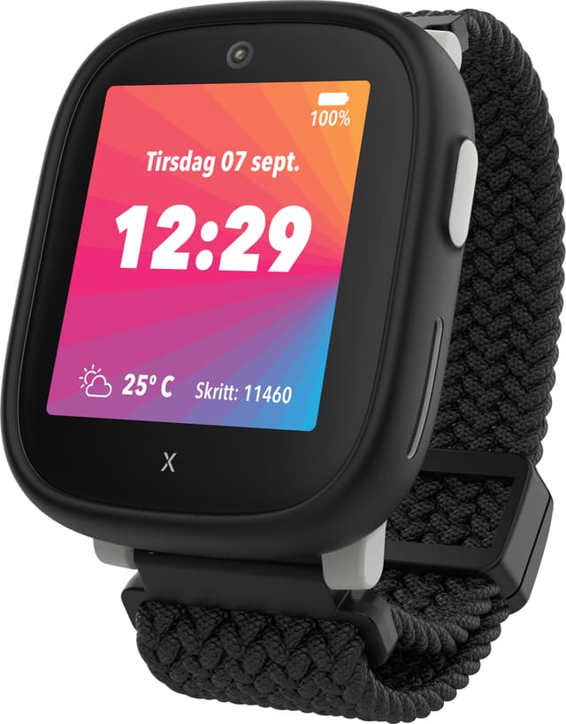 Xplora X6 Play eSIM klockmobil för barn (svart)