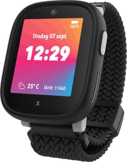 Xplora X6 eSIM kellonpuhelin lapsille (musta)