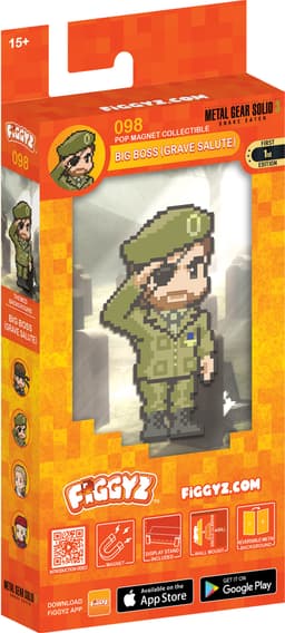 First 4 Figures Figgyz Metal Gear Solid 3 Pop Magnet actionfigur