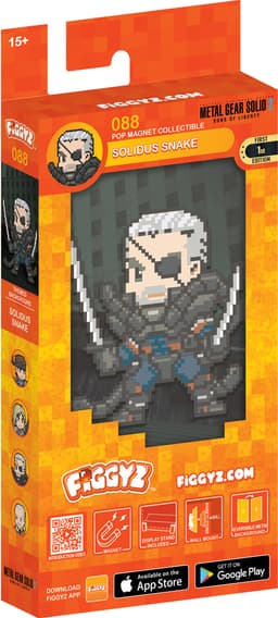 First 4 Figures FiGGYZ Metal Gear Solid 2 magnetfigur (Solidus Snake)