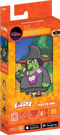 First 4 Figures Figgyz Banjo Kazooie hahmomagneetti (Gruntilda)