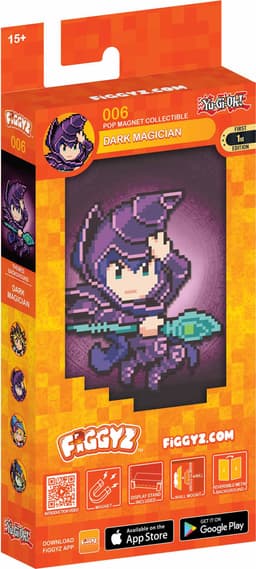 First 4 Figures Figgyz Yu-Gi-Oh hahmomagneetti (Dark Magician)