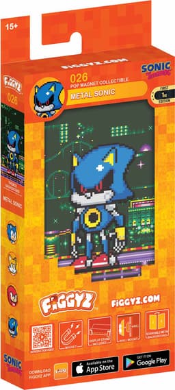 First 4 Figures Figgyz STH hahmomagneetti (Metal Sonic)