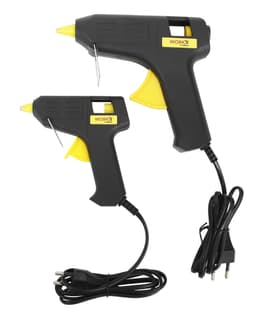 WORK Itlimpistolsæt, 10 W og 50 W med 2×10 limstifter