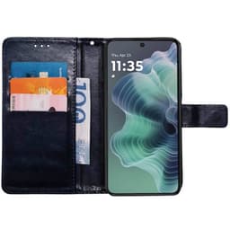 Wallet cover 3-kort Motorola G35 - Mørkeblå