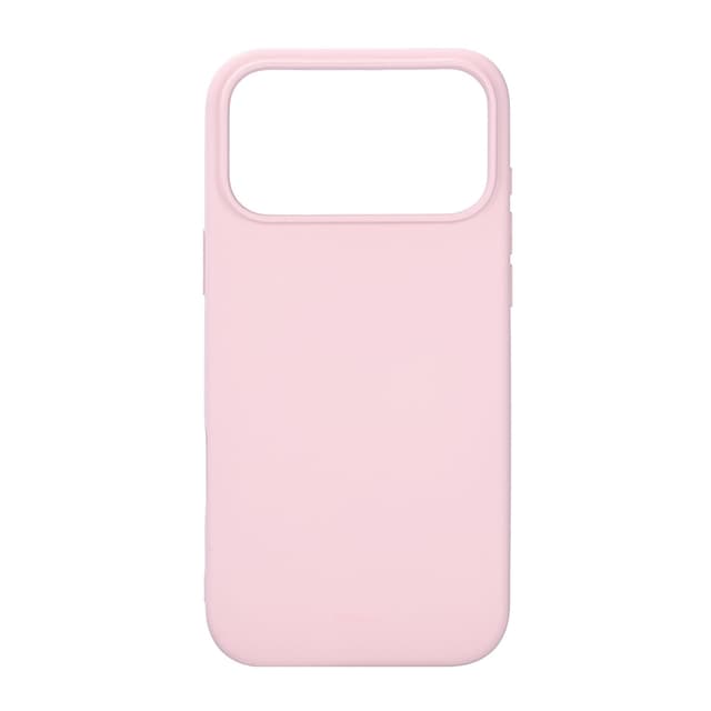 Mobilcover med Silikone Feel Chalk Pink - iPhone 17 Pro Max