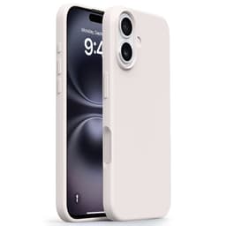 SKALO iPhone 17 Tynd Silikone Cover - Hvid