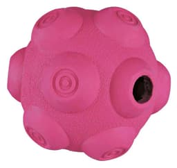 Lelu koiralle pallo kumi 9cm satunnainen väri, 1kpl.