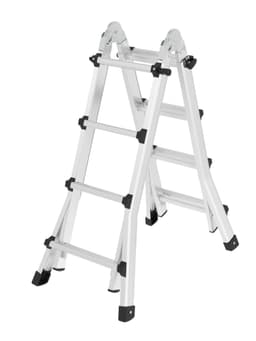 Utskjutsstege/wienerstege i aluminium med teleskopfunktion