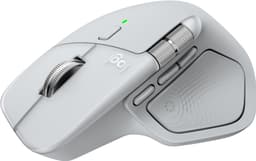 Logitech MX Master 4 trådløs mus for Mac (white silver)