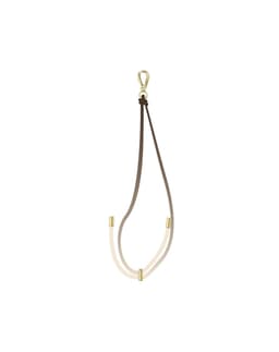 Cord Phone Strap Mocha Mousse