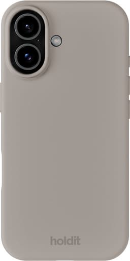 HOLDIT iPhone 17 silikondeksel (taupe)