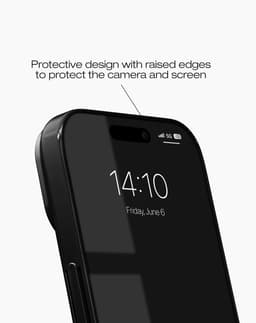 Slim Case MagSafe iPhone 13 / 14 / 15 / 16e Glossy Black