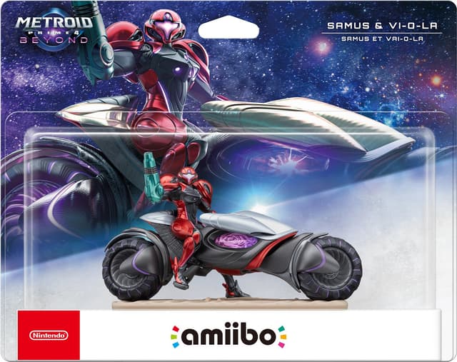 Amiibo-figur - Metroid Collection - Samus & Vi-O-La