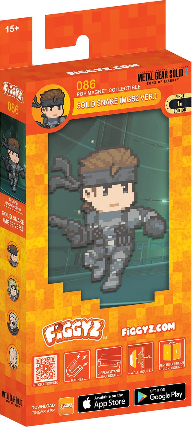 First 4 Figures Figgyz Metal Gear Solid 2 Pop Magnet actionfigur