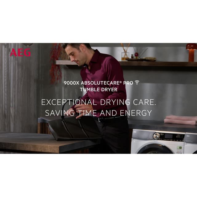 Ei lajittelua.Vaivatonta.Kuivaa puuvillaiset ja tekokuituiset tekstiilit samalla*