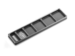 HUDY Alu Narrow Tray for Parts - 215x50mm
