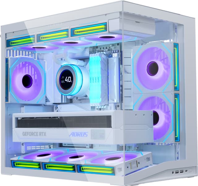Lian Li O11 Dynamic Mini V2 datorchassi (vitt)