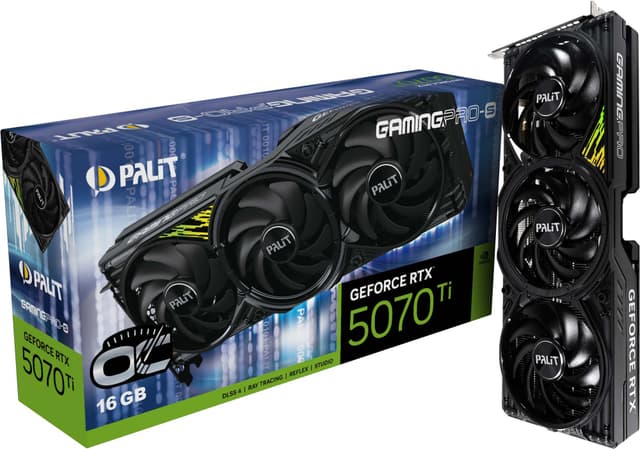 GeForce RTX 5070 Ti GamingPro-S OC - 16GB GDDR7 RAM - Grafikkort