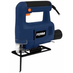 FERM JSM1043 Stiksav 350W | 65mm kapacitet | 0–45° | 3000 /min | støvblæs og støvsugeradapter