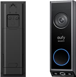 Eufy E340 video dørklokke (sort)