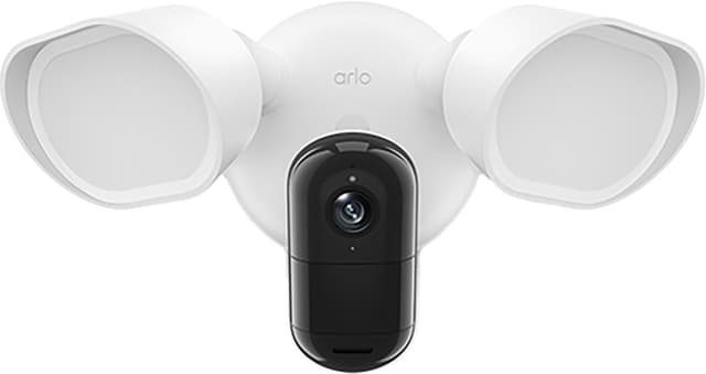 Arlo Wired Floodlight overvågningskamera (hvid, 2-pak)