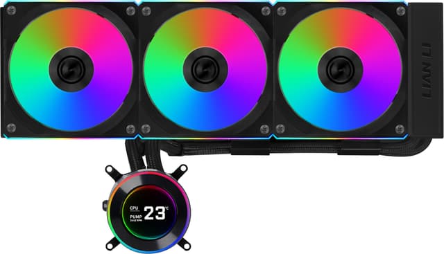 Lian LI Hydroshift II LCD-C 360CL trådlös CPU-vattenkylning
