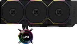 Lian LI Hydroshift II LCD-C 360TL trådløs CPU-vannkjøling (svart)