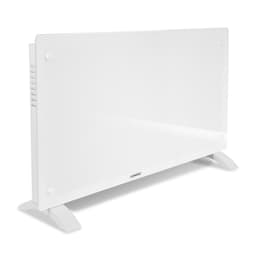 VONROC Radiator - Elradiator | Glas | Luksus | 2500W | WIFI - Smartapp styring | Op til 30m² | Hvid