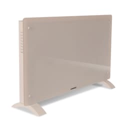 VONROC Radiator - Elradiator | Glas | Luksus | 2000W | WIFI - Smartapp styring | Op til 24m² | Beige
