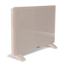 VONROC Radiator - Elradiator | Glas | Luksus | 1500W | WIFI - Smartapp styring | Op til 18m² | Beige