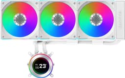 Lian LI Hydroshift II LCD-C 360CL trådlös CPU-vattenkylning (vit)