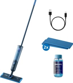 Philips OneUp 3000 Series elektrisk mopp XV3101/11 (blå)