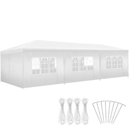 Paviljong Miramas 9x3m med 8 sidodelar vattentät