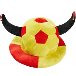 Fodboldfanhat Spanien med horn
