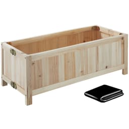 Hopfällbar odlingslåda Blomster 30L inkl. bäddfolie, 70x30x25cm