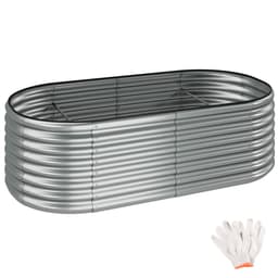 Højbed Flormma, 942 L, galvaniseret, 200x100x60cm