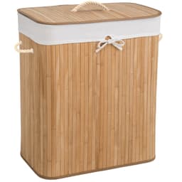 Vasketøjskurv med låg