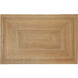 Håndvævet gulvtæppe Glim af jute, boho-stil