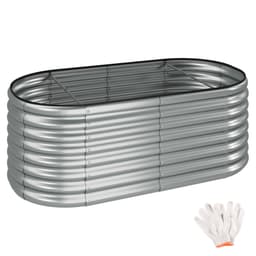 Højbed Flormma, 603l, galvaniseret, 160x80x60cm