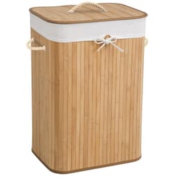 Vasketøjskurv med låg