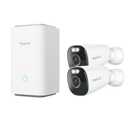 Reolink Argus Eco Ultra 4K trådløst udendørs sikkerhedskamera (2-pak)