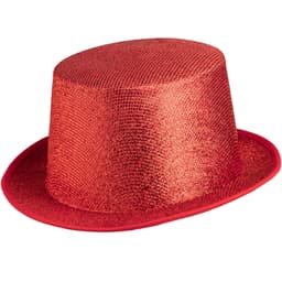 Høj hat med glitter