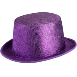 Høj hat med glitter