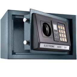 Elektronisk pengeskab 20 x 31 x 22cm + 4 batterier